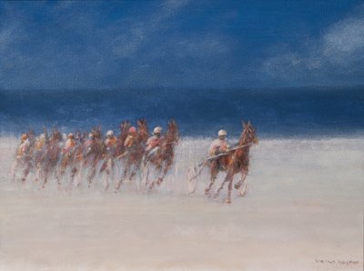 Trotting Races, Brittany by Lincoln Seligman
